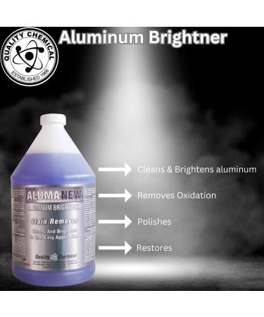 Premium Aluminum Brightener & Stain Remover - 1 Gallon Made in USA | Quality Chemical Cleaner & Restorer - Buy Online on SooperMarket.com