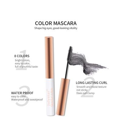 FantasyDay Long Lasting Smudge-Proof Mascara Set - Volumizing, Lengthening, Curling Eyelash Makeup - 8 Pcs 0.17 fl oz - False Lash Effect - Lift and Separate Eye Lashes - Buy Online on SooperMarket.com