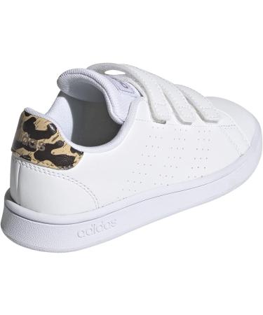 adidas Unisex Kids Advantage CF I Sneaker Child 10 UK - Ftwr White/Hazy Beige - Buy Online on SooperMarket.com