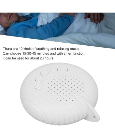 White Noise Sound Machine Portable Sleep Therapy Mini Sleep Aid with 10 Natural Soothing Sounds 15/30/45 Minutes Timing Function for Baby Kids Adults for Home Office Travel - Buy Online on SooperMarket.com