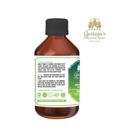 Gusteau's - Pistachio Flavor Bakery Emulsion  4 fl oz (100ml) (Pistachio) - Buy Online on SooperMarket.com