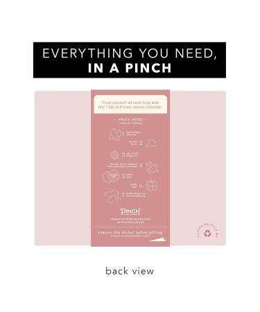 Pinch Provisions Self Care Advent Calendar - 7 Spa Essentials for Women | Perfect Gift for Birthdays Bachelorette Parties & Slumber Parties - Buy Online on SooperMarket.com