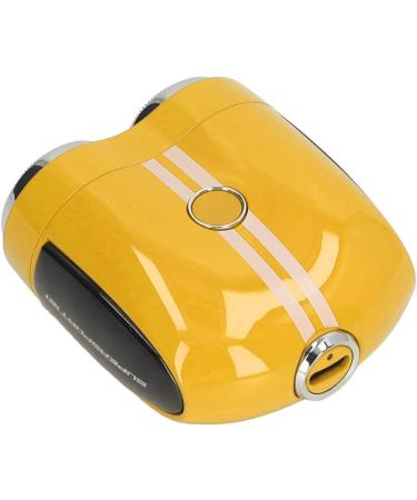 Mini Electric Beard Trimmer - IPX7 Waterproof Type C Charging Dual Use for Travel - Small Shaver in Yellow - Buy Online on SooperMarket.com