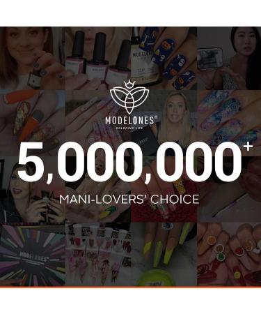 Modelones Gel Nail Polish -6 Colors Nude Pink Gel Polish Set Skin Tones Neutral Brown Soak Off Gel Nail Kit Manicure DIY Nail Art Salon Home Gift - Buy Online on SooperMarket.com