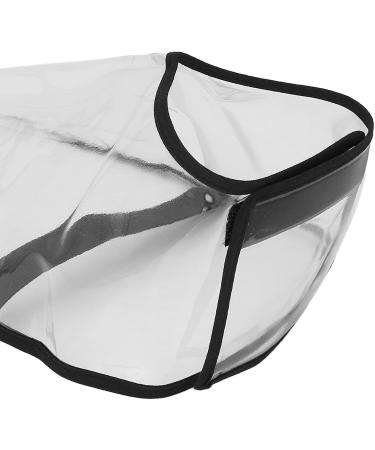 1 Pair Hair Stylist Shoe Covers Prevent Slipping Hair Dye Cape Shoes Plastic Shoe Cover Transparent Design Washable Suitable for All Sizes of Feet for Hair Cutting - Buy Online on SooperMarket.com