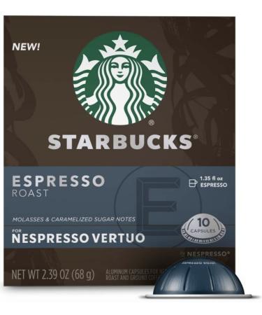 STARBUCKS Nespresso Vertuo Capsules - Dark Roast Espresso Roast
