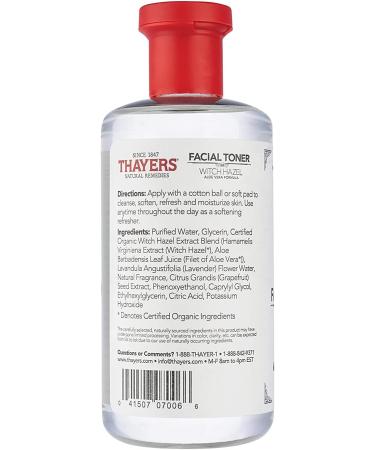 Buy Thayer's Witch Hazel with Aloe Vera - Lavender Toner 12 oz | International Shipping Available - Buy Online on SooperMarket.com