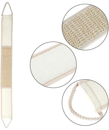 Body Scrub Cotton Linen Towel - Ultimate Shower & Bath Loofahs Sponges Tool for Exfoliating & Cleansing - Buy Online on SooperMarket.com