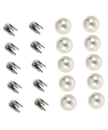 EXCEART 150 Sets Studs Mini Rivets Embellishment Clasps Claw Handmade Decorative Accessories Buttons Design