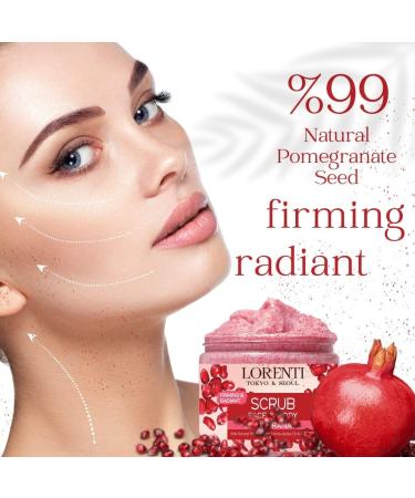 Lorenti Apricot Scrub 500 ML Face & Body | Firming & Radiant Supports Collagen Production Anti Aging and Wrinkle - Buy Online on SooperMarket.com