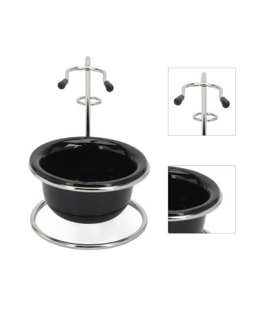 Beard Foam Mixing Bowl & Portable Shaving Brush Stand | Durable Barber Shop Essential - Buy Online on SooperMarket.com