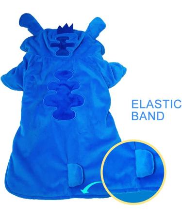 Gimilife Dog Hoodie Xmas Pajamas | Pet Costume for Small Medium Large Dogs and Cats | Disney Stitch Cartoon Halloween & Winter Outfit - 2XL - Buy Online on SooperMarket.com