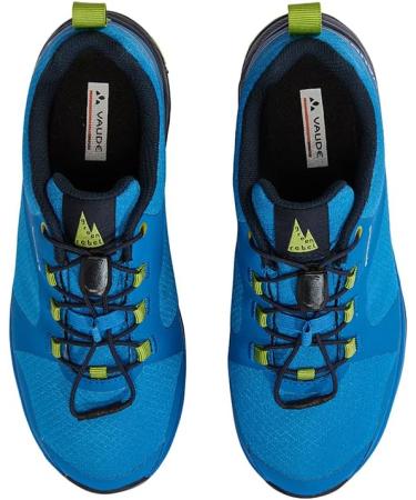 Vaude Lapita II Low STX Children's Outdoor Shoes - Waterproof Hiking Shoes for Boys & Girls - 33 EU - Radiate Blue Eclipse - Buy Online on SooperMarket.com