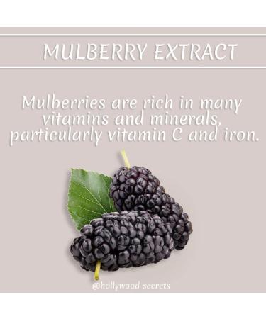 Zeeke Hollywood Secrets Pure Mulberry Powder Extract 50gm - Skin Brightening Formula - Buy Online on SooperMarket.com