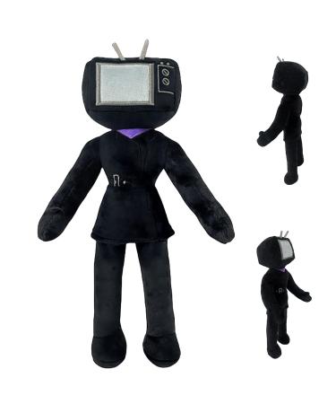 Skibidi Toilet Plush Toys Stuffed Skibidi-Toilet Plush Figure Cameraman Titan Speakerman Woofer Man Plush Toys Funny Game Cartoon Stuffed Animals Plush Doll for Game Fans Girls Boys Birthday Gifts Tv Woman