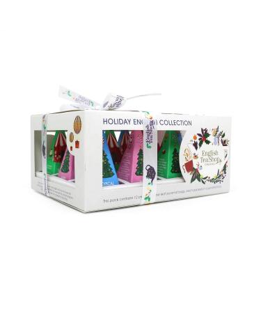 ETS Holiday Collection Tea Gift with Bow - Organic 12 Winter Teas | Perfect International Gift - Buy Online on SooperMarket.com