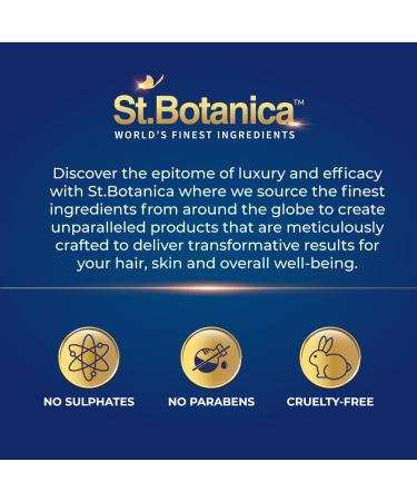 StBotanica Pro Keratin & Argan Oil Conditioner - Intensive Moisture for Dry Damaged & Color Treated Hair | No Parabens & Sulfates | 300 ml - Buy Online on SooperMarket.com