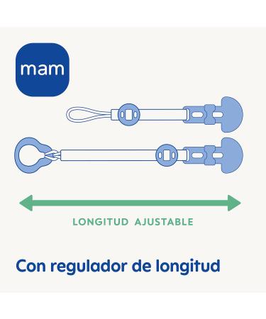 MAM Clip It! & Cover Pacifier Fastener & Cover for 0+ Months Random Gray Colors 1 Pack - Buy Online on SooperMarket.com