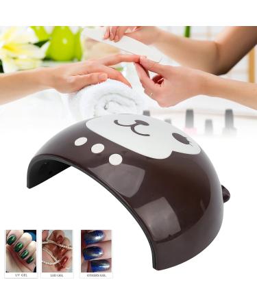 UV LED Nail Dryer 36W - Cute Cartoon Monkey Gel Polish Curing Lamp for Home Salon | 12Pcs Lamp Beads - Buy Online on SooperMarket.com