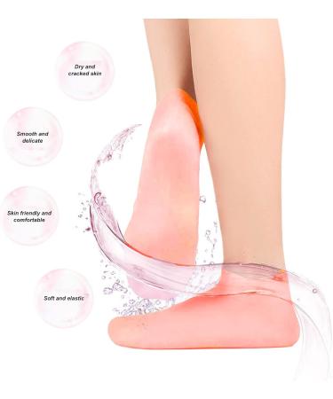 Buy Moisturizing Gel Socks for Nourishing Foot Care | Angrek Highly Elastic Ankle Boots - Reduce Wrinkles & Hydrate - Buy Online on SooperMarket.com