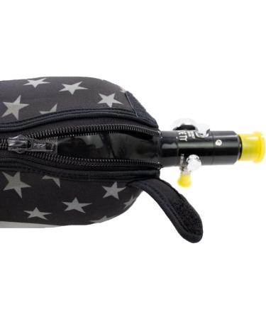 Valken Fate GTX Paintball Tank Cover - Merica Silver | 45ci - 68ci HPA - Buy Online on SooperMarket.com