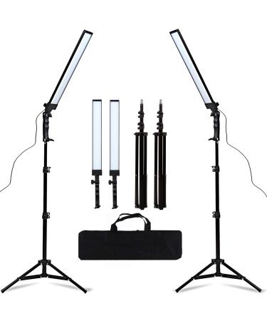GSKAIWEN 180 LED Light Photography Studio LED Lighting Kit Adjustable Light with Light Stand Tripod Photographic Video Fill Light