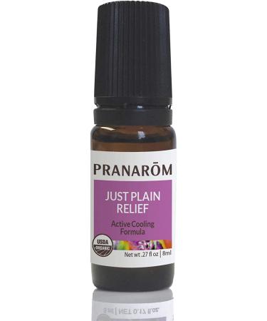 Pranarom Essential Oil Just Plain Relief 0.27 fl oz - Natural Pain Relief & Comfort - Buy Online on SooperMarket.com