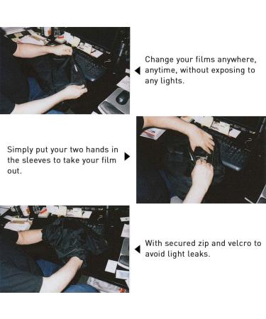 EMVANV Darkroom Bag - Anti-Static Film Changing Equipment - Dual Layer Zipper (Black) - Buy Online on SooperMarket.com