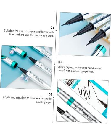 3pcs Very Fine Eyeliner Liquid Eyeliner Girls Long-lasting Eyeliner Makeup Tool Ink Line - Buy Online on SooperMarket.com