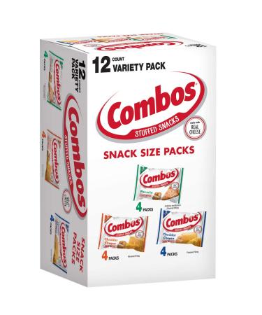Combos Variety Pack Fun Size Baked Snacks 0.93 Ounce (Pack of 12)