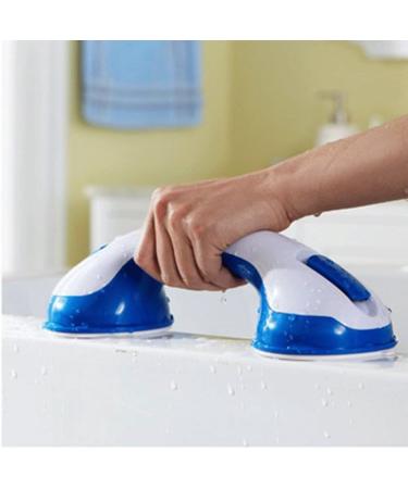 Shower Handle Bar Offers Safe Grip with Strong Hold Suction Cup for Safety Grab in Bathroom Tub Shower Toilet Handrail Bath Aids to Assist - Buy Online on SooperMarket.com