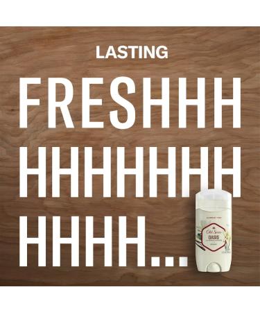 Old Spice Men's Deodorant Aluminum-Free Oasis with Vanilla Notes 85g Oasis with Vanilla 1 count (Pack of 1) - Buy Online on SooperMarket.com