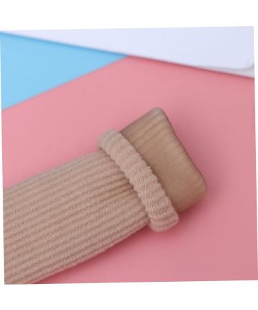 HAPINARY Gel Bunion Toe Spreader - Fabric Gel Lined Sleeve for Bunion Correction & Toe Separation - Toe Cushion Tube for Pain Relief & Moisturizing - Buy Online on SooperMarket.com