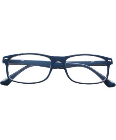 TBOC Reading Glasses +3.50 Diopters for Men & Women | Blue Version | PC & Cell Phone Aid for Seniors | Presbyopia Relief (1 Pack) - Buy Online on SooperMarket.com