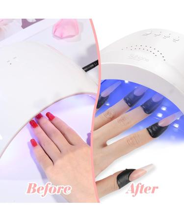 100PCS Nail Polish Protector - UV Gel Nail Stickers & Cuticle Tape for Perfect DIY French Tip Nail Art - Buy Online on SooperMarket.com