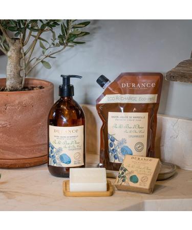 Durance Pine & Olive Wood Marseille Liquid Soap 500ml Paraben-Free Hand & Body Wash With Olive Oil & Red Rice Extract Vegan Friendly Shower Gel - Buy Online on SooperMarket.com