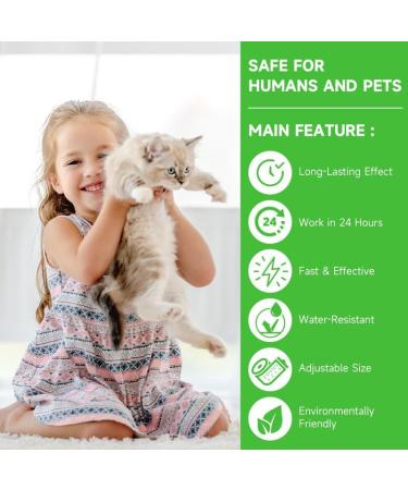 Cat Repellent Treatment Adjustable Cat Repellent Collars Natural Protection Repellent Collar for Cats Water Resistant Repellent Collar for Cats Small-Medium-Large Yellow 2pack - Buy Online on SooperMarket.com