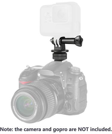 NEEWER Phone Holder & Hot Shoe Mount Kit for Action Cameras, GoPro, DJI OSMO, iPhone, Samsung - DSLR Camera & Ring Light Compatible - Buy Online on SooperMarket.com