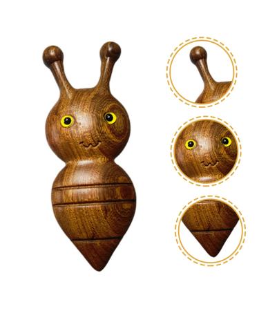 Beavorty Thin Bee Shaped Facial Massager Comb | Sandalwood Face Massager for Relaxation & Wrinkle Reduction | International Shipping Available - Buy Online on SooperMarket.com