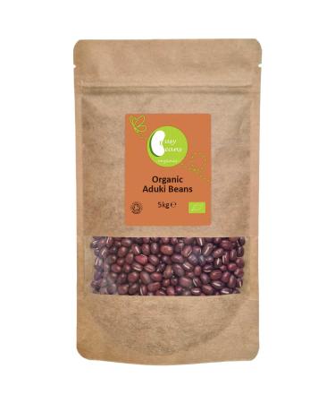 Organic Aduki Beans | Certified Organic | by Busy Beans Organic (5kg)