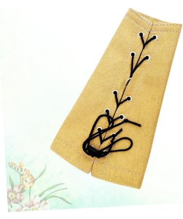 DOITOOL Outdoor Stuff 3 pcs Yellow Shawl Stuff Pet Outdoor Protective Bird Anti-Grab Style Pad for Shoulder Multi-Purpose 23.5*12cmx3pcs Khakix3pcs - Buy Online on SooperMarket.com