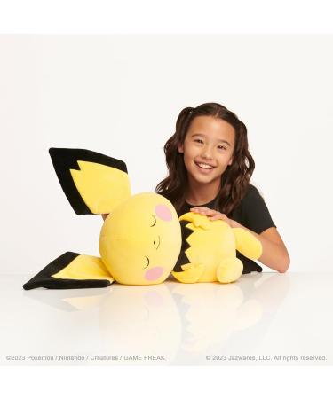 Pok mon PKW3113 Official 18-inch Pichu Plush Toy - Premium Quality, Ultra-Soft, Perfect for Playing & Displaying - Buy Online on SooperMarket.com