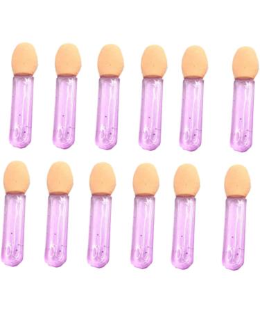 Baluue 100pcs Eyeshadow Brush Kit Beauty Sponge Women Eyeshadow Applicator Makeup Eye Sponge Violet 3.6X1.2 cm Violet - Buy Online on SooperMarket.com