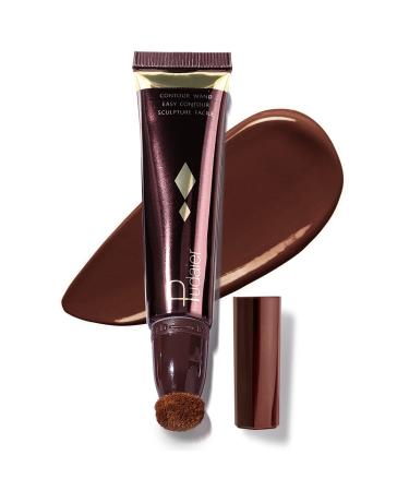 Liquid Contour Beauty Wand  13 Colors  Creamy Soft Texture Face Contour for Natural Matte Finish  Lightweight  Long Lasting  Buildable & Blendable Contour Stick Makeup  with Cushion Applicator Attached  03  0.68 Fl Oz
