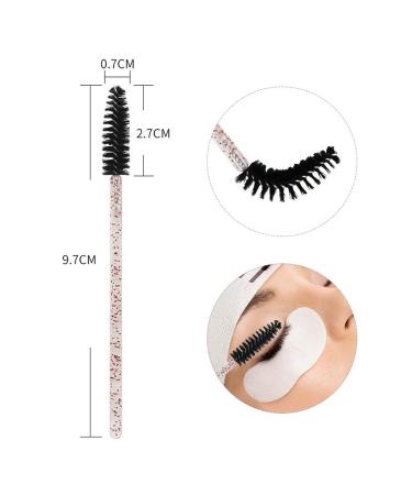 Perfeclan 2x50 Disposable Eyelash Brushes - Professional Quality Eyelash Application Sticks for Salon & Home Use | International Shipping Available - Buy Online on SooperMarket.com