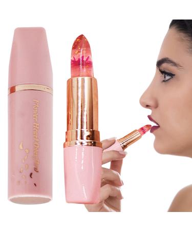Lipstick set magical temperature color change lip gloss long -lasting clear nutritious dulele waterproof durable lip balm care lipstick cosmetics make up 03