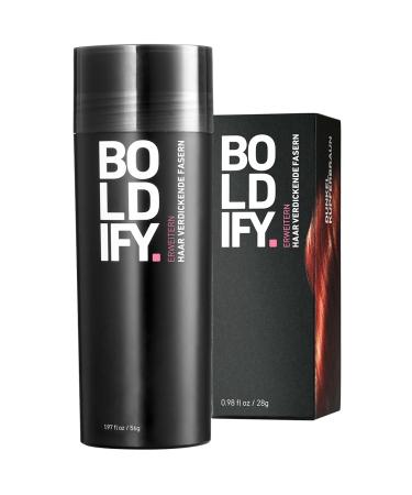 Boldify scatter hair for thinning hair (dark chestnut brown) of course large bottle 56g hides hair loss in 15 sec hair sealing hair powder for fine hair women/men 56 g (1 Pack) dark chestnut brown