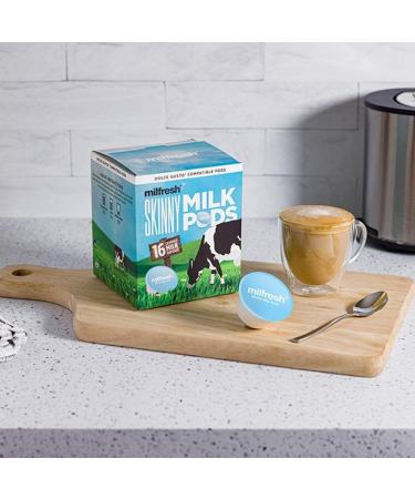 Milfresh Skinny Milk Pods - Dolce Gusto Compatible 48 Skimmed Milk Pods - Buy Online on SooperMarket.com
