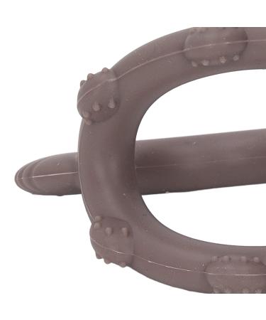 Baby Toddler Teethers Silicone Dinosaur Shape Teething Chew Toy for Newborn (Light Gray) - Buy Online on SooperMarket.com