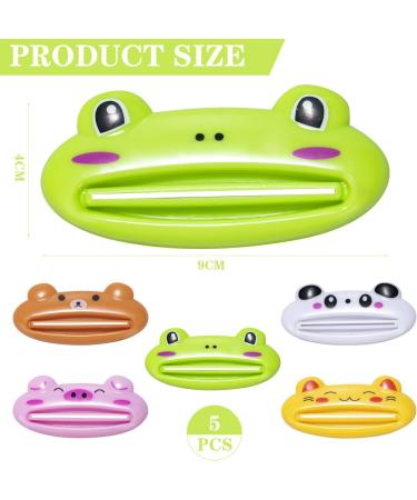 Aruicheng Toothpaste Squeezer Plastic Rolling Tube Toothpaste Squeezer Toothpaste Tube Squeezer Dispenser for Saving Toothpaste Creams Cosmetics 5 Color - Buy Online on SooperMarket.com